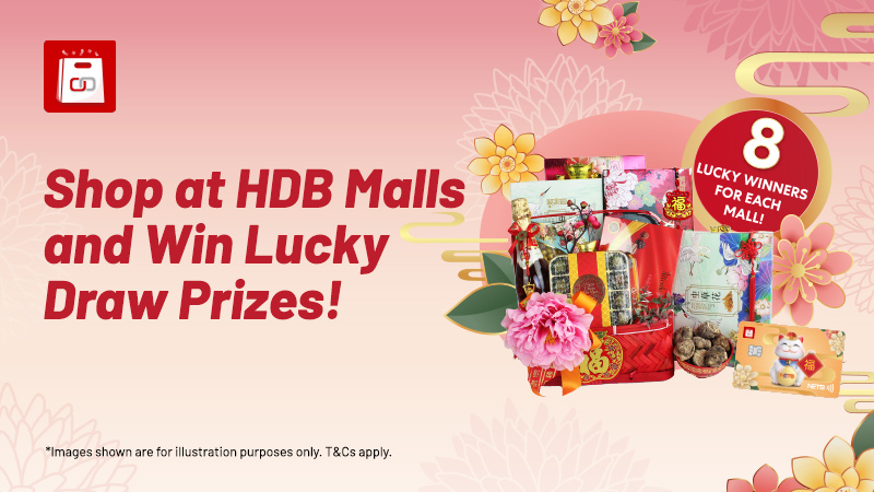 NETS x HDB Malls Lunar New Year Lucky Draw 2025